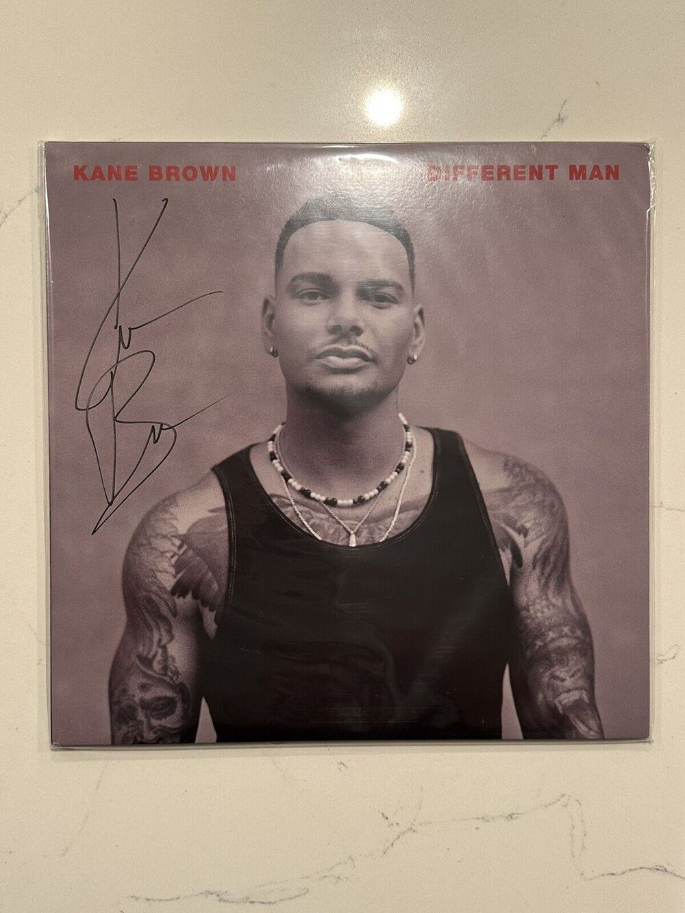 Kane Brown SIGNED Autographed Different Man Vinyl LP ✍️